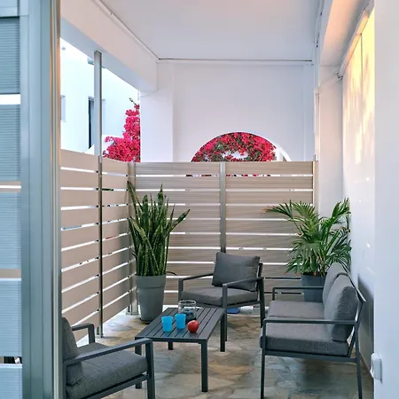 Colors In - House For 6 People In The Of Paros 度假居 纳乌萨